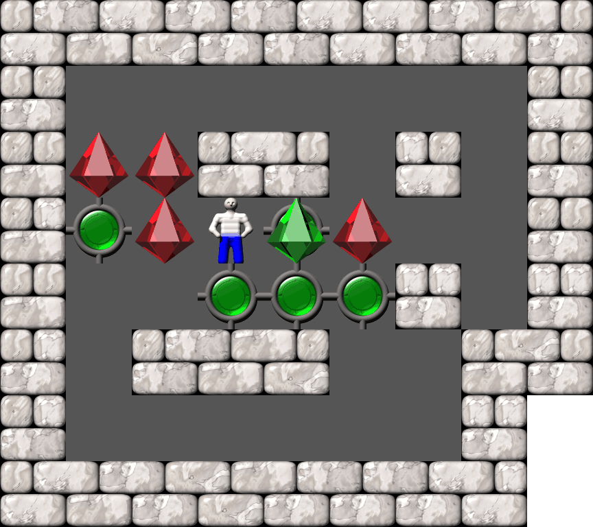 Sokoban Mass Remodel level 999